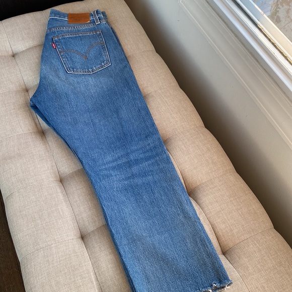 Levi’s Wedgie Straight Cropped - Medium wash - Picture 8 of 9